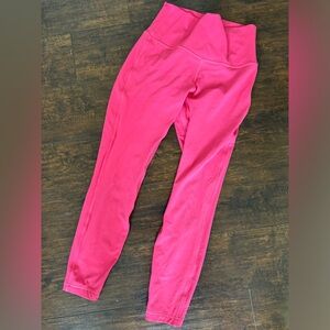lululemon Align™ High-Rise Pant 25" Glaze pink size 6